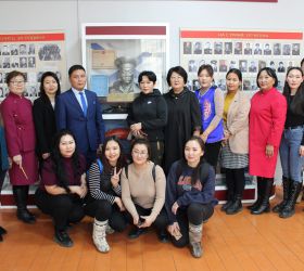Первую школу посетила делегация монгольских педагогов
