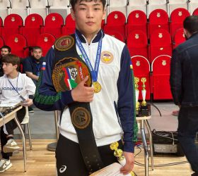 Тамир Ешинимаев – победитель Первенства России по вольной борьбе среди молодежи до 21 года