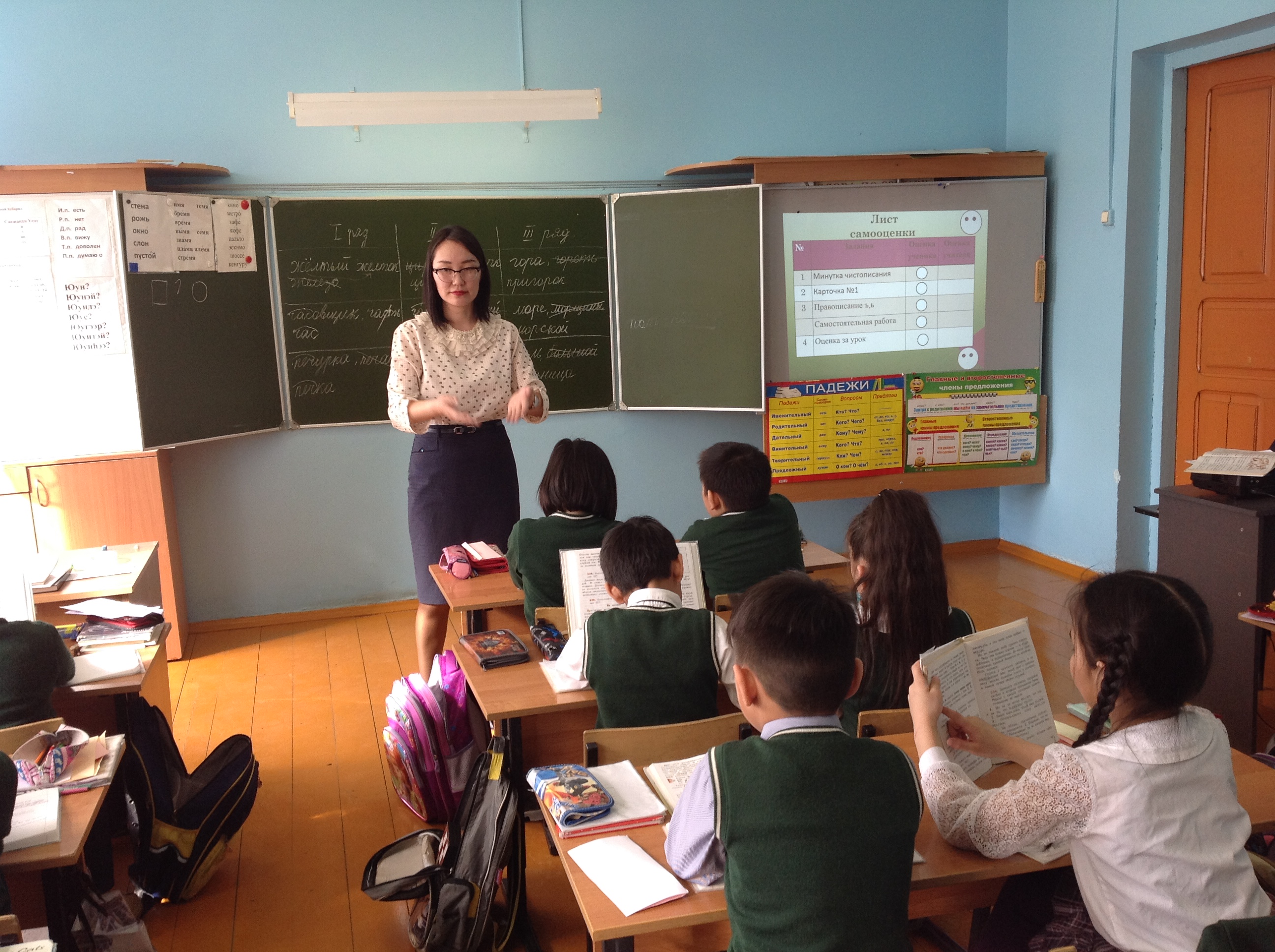 Агинская средняя общеобразовательная школа №1 » Открытые уроки в начальной  школе